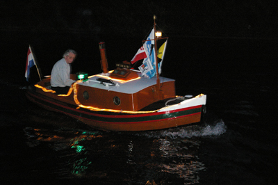 Bedrading rood groen vlag